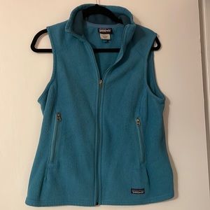 Women’s Large Patagonia Fleece Zip Up Vest